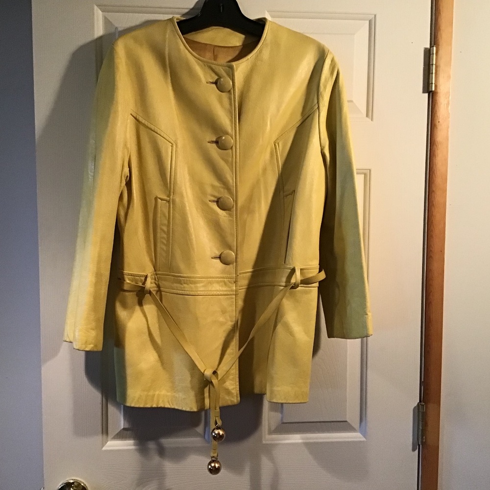 Vintage leather jacket